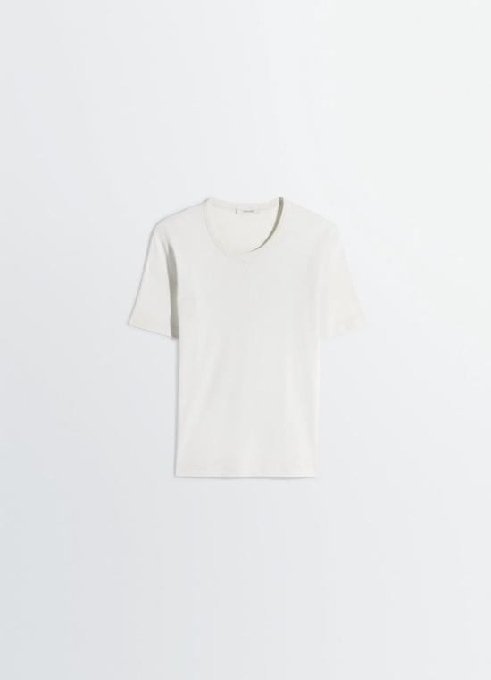 26SS 르메르 저지 티셔츠 TS0002 LJ1016 048 LIGHT CREAM DOM