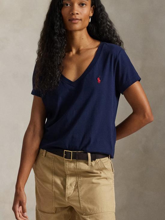 26SS 폴로 랄프로렌 반팔 티셔츠 211B14611 008 NAVY - POLO RALPH LAUREN