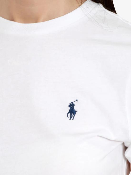 26SS 폴로 랄프로렌 클래식 핏 포니 로고 자수 티셔츠 211B14605 032 WHITE - POLO RALPH LAUREN