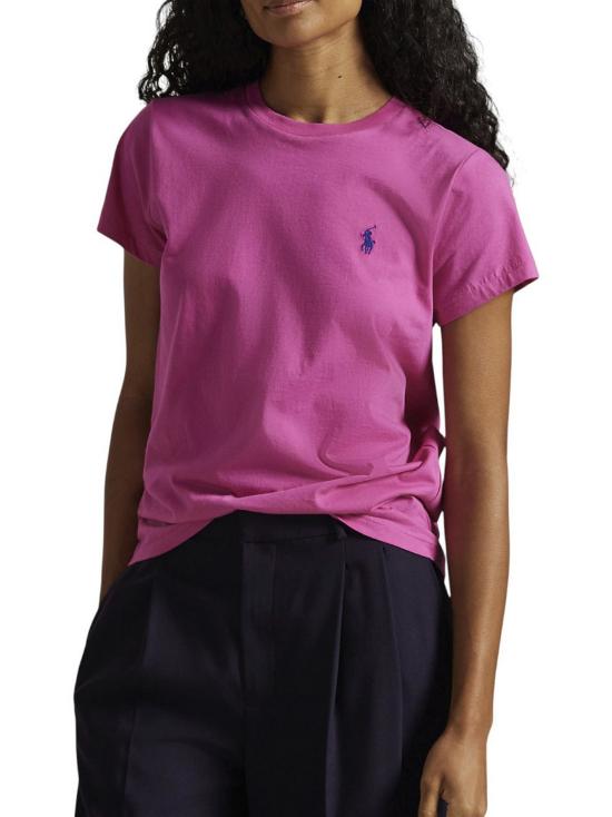 26SS 폴로 랄프로렌 클래식 핏 포니 로고 자수 티셔츠 211B14605 018 FRAGOLA - POLO RALPH LAUREN