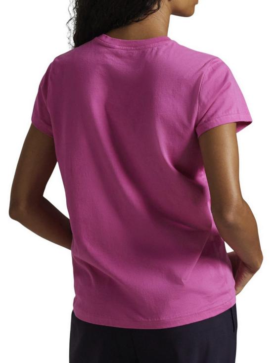 26SS 폴로 랄프로렌 클래식 핏 포니 로고 자수 티셔츠 211B14605 018 FRAGOLA - POLO RALPH LAUREN