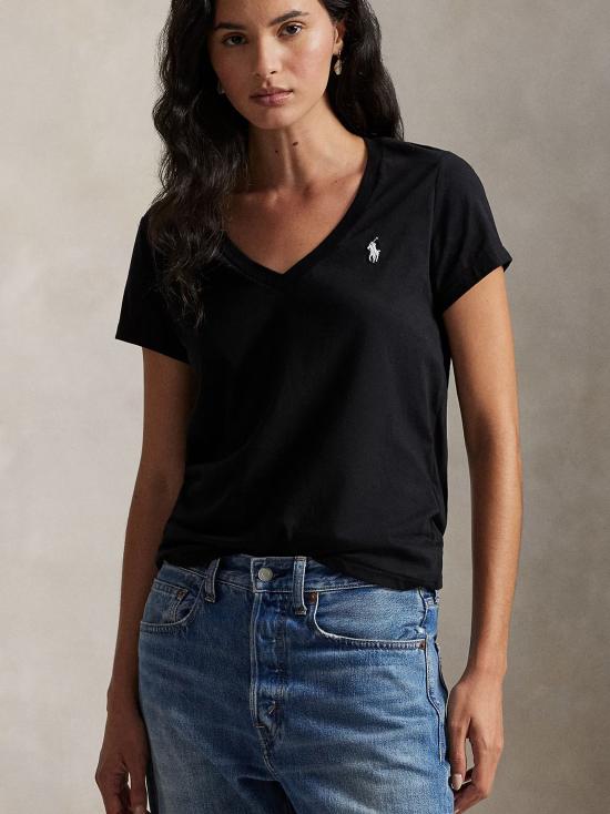 26SS 폴로 랄프로렌 반팔 티셔츠 211B14611 009 BLACK - POLO RALPH LAUREN