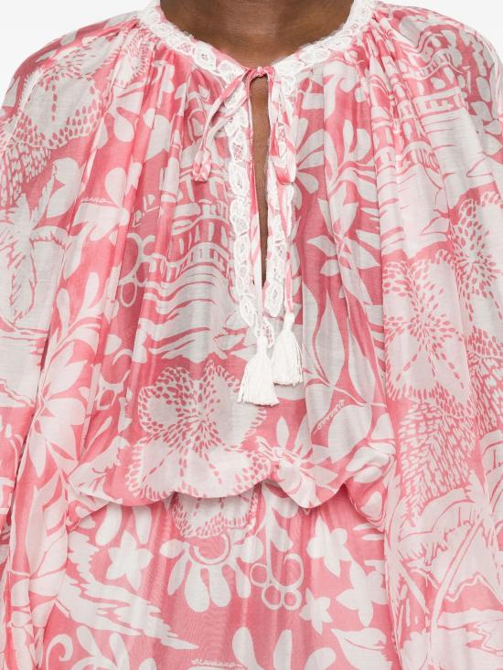 26SS 에르마노 피렌제 롱 원피스 D48EQ055EC4MFB36 MFB36 BUBBLE OFF WHITE - ERMANNO FIRENZE