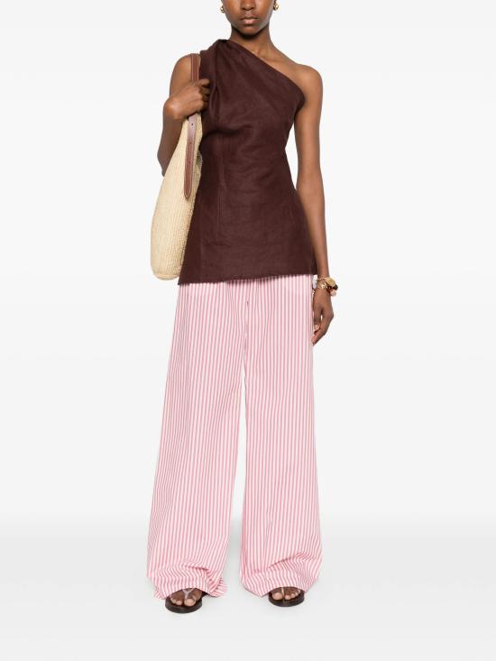 26SS 에르마노 피렌제 스트레이트 팬츠 D48EP079ET5MFB36 MFB36 BUBBLE OFF WHITE - ERMANNO FIRENZE