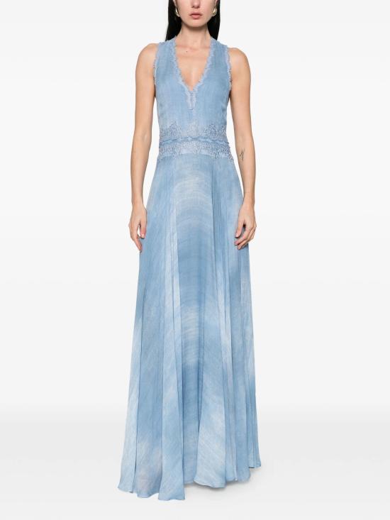 26SS 에르마노 피렌제 롱 원피스 D48EQ046EB5MF156 MF156 DENIM - ERMANNO FIRENZE