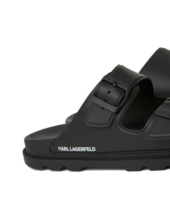 25SS 칼라거펠트 샌들 KL70975 V00 black rubber NERO - KARL LAGERFELD