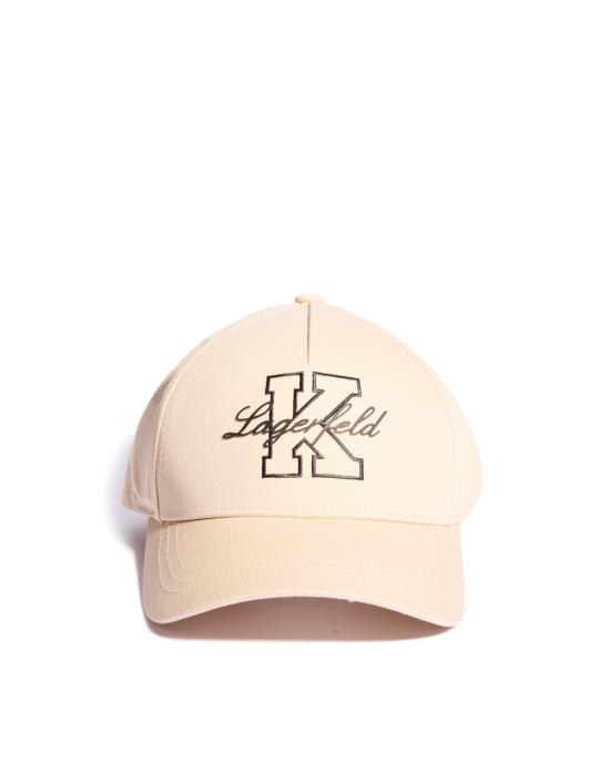 25SS 칼라거펠트 모자 KM805609 552123 410 beige BEIGE