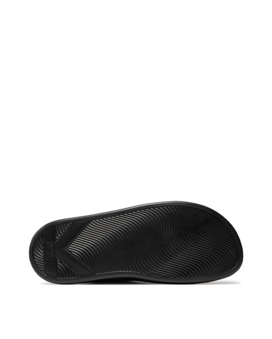 25SS 칼라거펠트 샌들 KL52504 00X Black Leather Mono NERO - KARL LAGERFELD