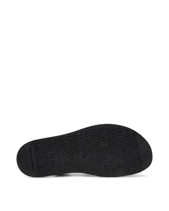 25SS 칼라거펠트 샌들 KL70223 000 Black Leather NERO - KARL LAGERFELD