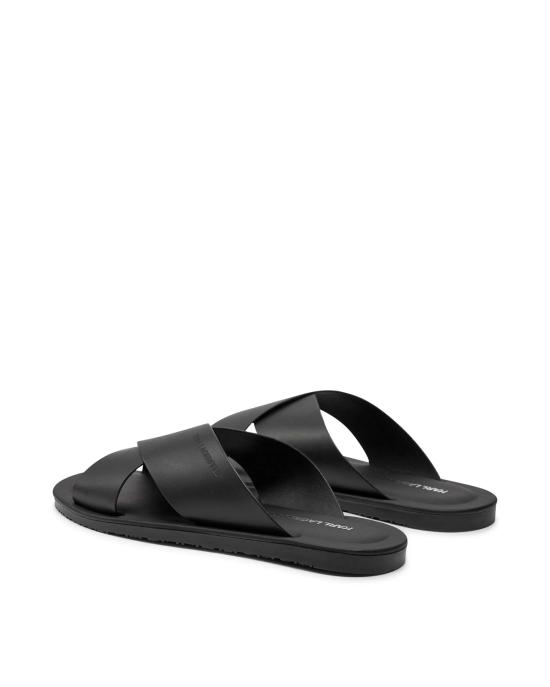 25SS 칼라거펠트 샌들 KL70214 000 Black Leather NERO - KARL LAGERFELD