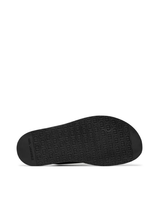 25SS 칼라거펠트 샌들 KL70214 000 Black Leather NERO - KARL LAGERFELD