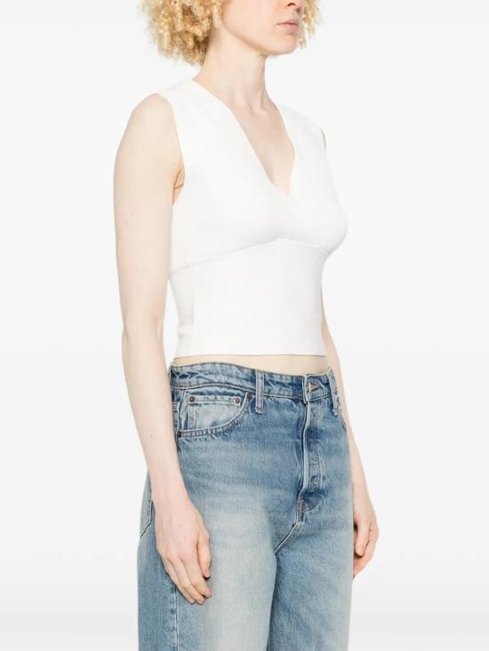 26SS 에르노 민소매 티셔츠 MV000029D 760931001 White - HERNO