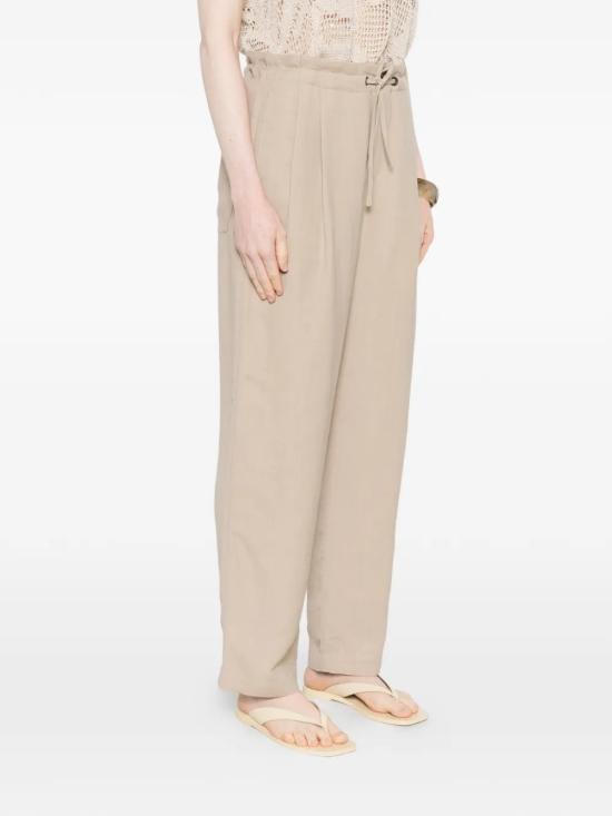 26SS 브루넬로 쿠치넬리 스트레이트 팬츠 MH126P9217C9195 Beige - BRUNELLO CUCINELLI