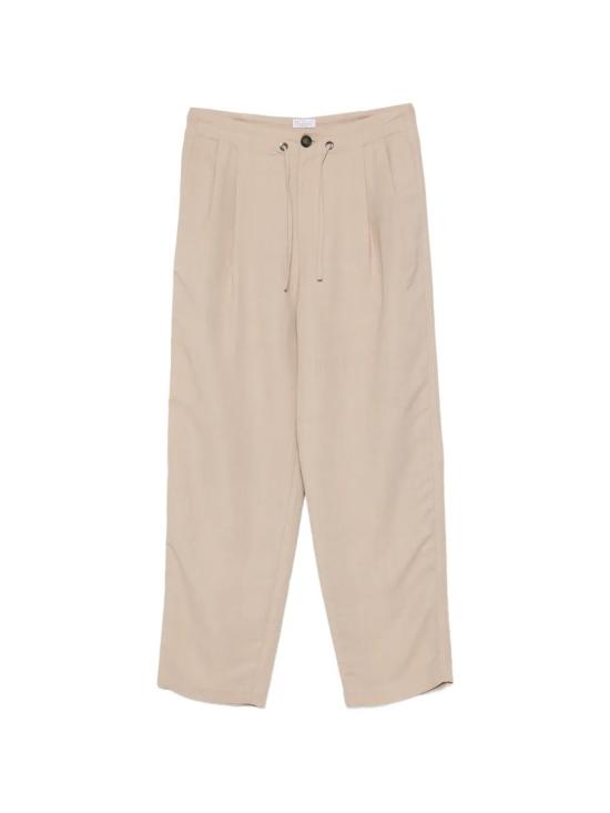 26SS 브루넬로 쿠치넬리 스트레이트 팬츠 MH126P9217C9195 Beige