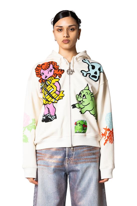 26SS 초포바 로위나 후드 티셔츠 5283