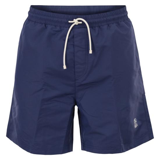 26SS 브루넬로 쿠치넬리 로고 스윔 팬츠 MW817043 AVIO