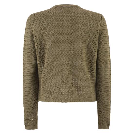 26SS 파비아나 필리피 스웨터 MAD276F513 KHAKI - FABIANA FILIPPI