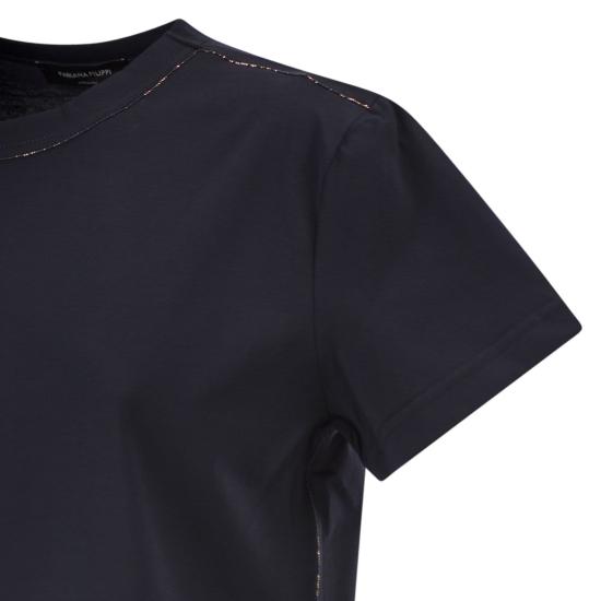 26SS 파비아나 필리피 폴로 티셔츠 JED266F133 NIGHT BLUE - FABIANA FILIPPI