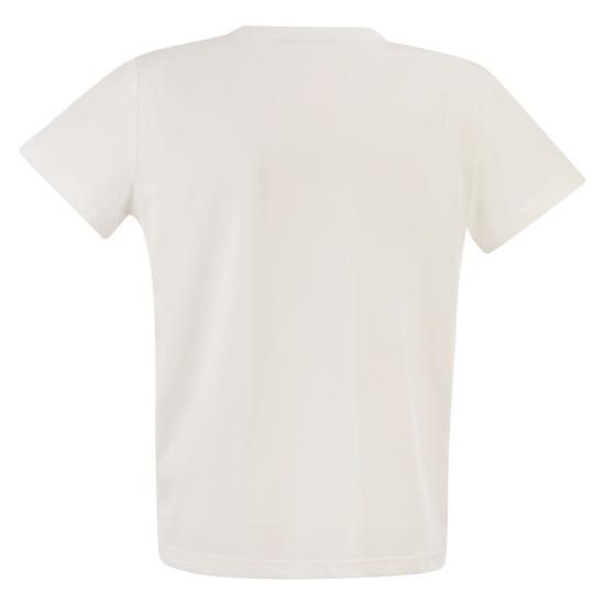 26SS 파비아나 필리피 폴로 티셔츠 JED266F133 WHITE - FABIANA FILIPPI