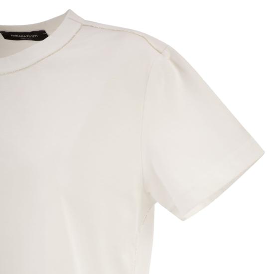 26SS 파비아나 필리피 폴로 티셔츠 JED266F133 WHITE - FABIANA FILIPPI