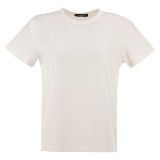 26SS 파비아나 필리피 폴로 티셔츠 JED266F133 WHITE