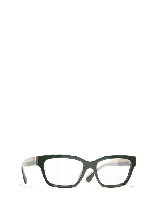 26FW 샤넬 안경 CH3503B 1702 GREEN - CHANEL
