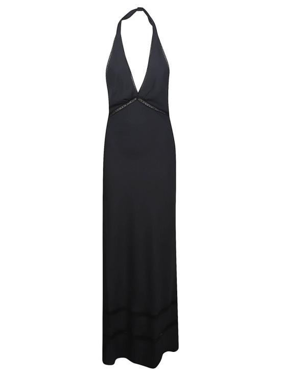 26SS 페이스풀더브랜드 롱 원피스 FF4586BLK Black