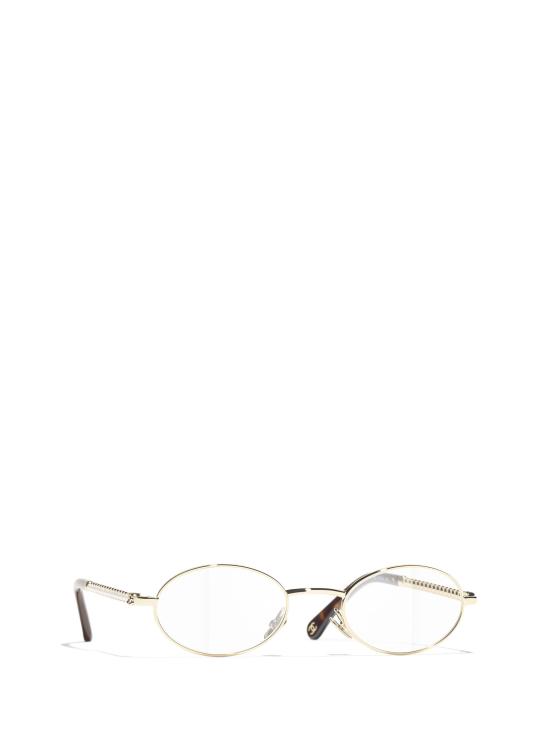 26FW 샤넬 안경 CH2228H C125 HAVANA TWEED - CHANEL