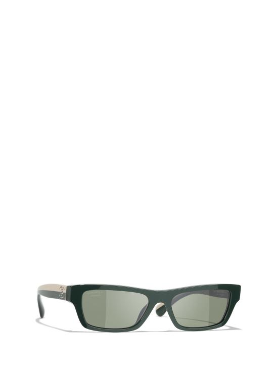 26FW 샤넬 선글라스 CH5564B 17029A GREEN - CHANEL