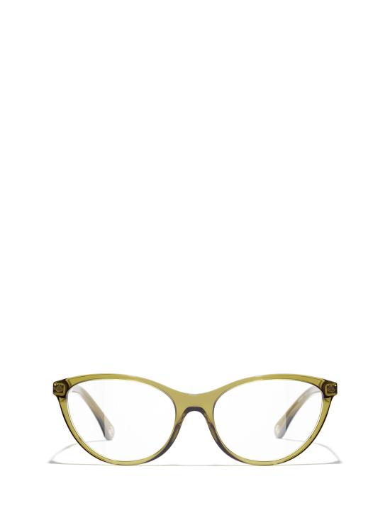 26FW 샤넬 안경 CH3501H 1742 TRASPARENT OLIVE