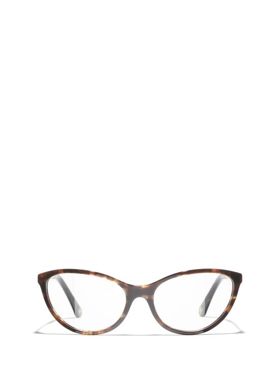 26FW 샤넬 안경 CH3501H 1818 HAVANA TWEED