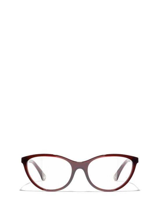 26FW 샤넬 안경 CH3501H 1673 TRANSPARENT BORDEAUX