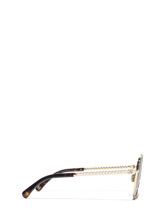 26FW 샤넬 선글라스 CH4298H C125 3 DARK HAVANA - CHANEL