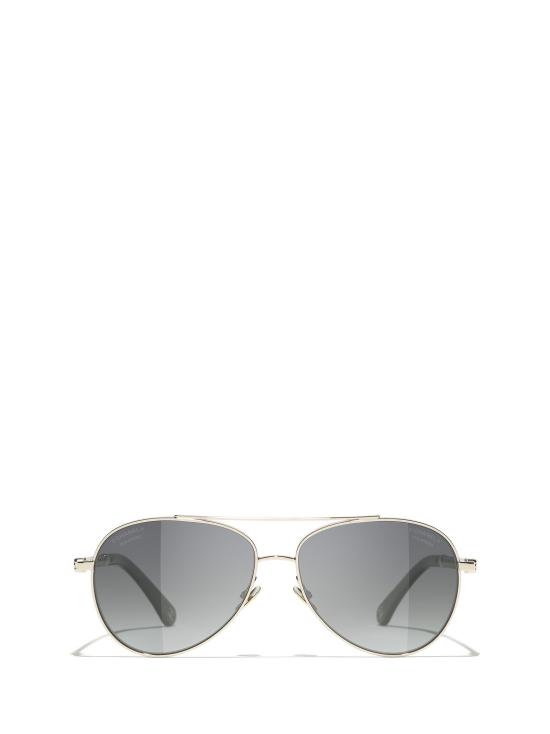 26FW 샤넬 선글라스 CH4298H C395S8 PALE GOLD