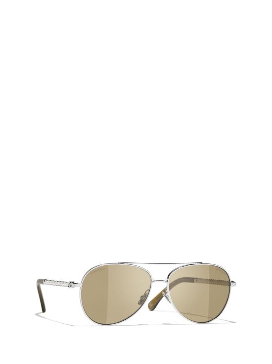 26FW 샤넬 선글라스 CH4298H C12473 SILVER - CHANEL