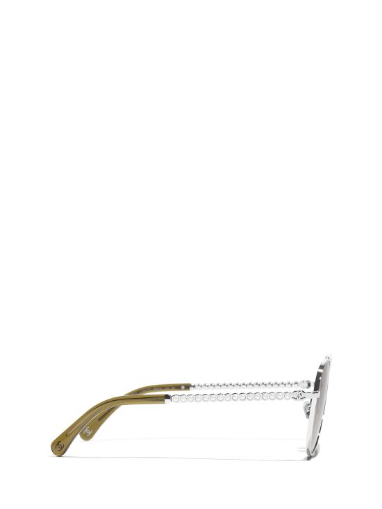 26FW 샤넬 선글라스 CH4298H C12473 SILVER - CHANEL