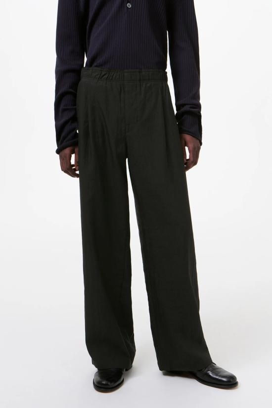 26SS 아워레가시 레저 쇼츠 스틸 블랙 캄 쿠프로 코튼 M2264L S - OUR LEGACY