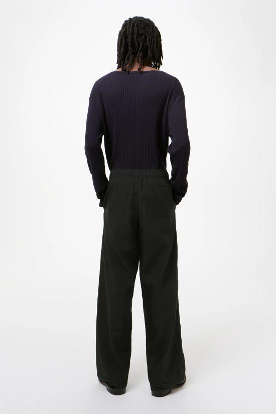 26SS 아워레가시 레저 쇼츠 스틸 블랙 캄 쿠프로 코튼 M2264L S - OUR LEGACY