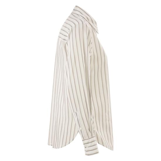 26SS 페세리코 셔츠 A06338D WHITE BROWN - PESERICO