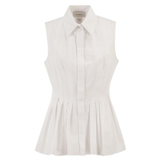 26SS 스포트막스 블라우스/셔츠 2612111052600 WHITE