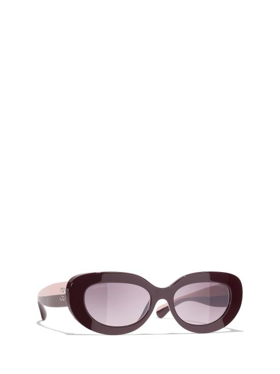 26FW 샤넬 선글라스 CH5562B 1461S1 RED VENDOME - CHANEL