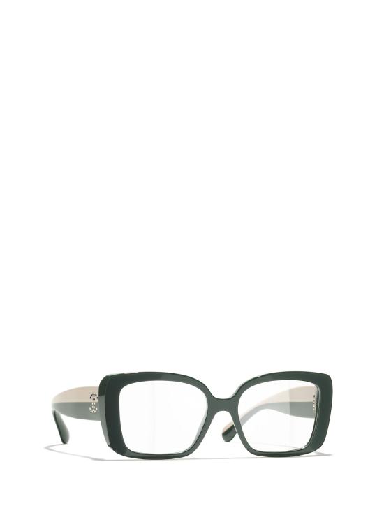 26FW 샤넬 안경 CH3502B 1702 GREEN - CHANEL