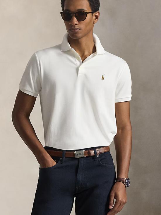 26SS 폴로 랄프로렌 폴로 티셔츠 710713130 003 WHITE - POLO RALPH LAUREN