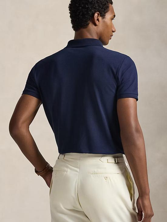 26SS 폴로 랄프로렌 커스텀 슬림핏 폴로셔츠 710941439 038 BLUE NAVY - POLO RALPH LAUREN