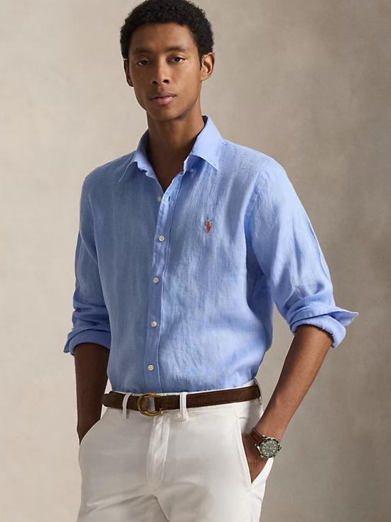 26SS 폴로 랄프로렌 긴팔 셔츠 710968915 504 CELESTE - POLO RALPH LAUREN