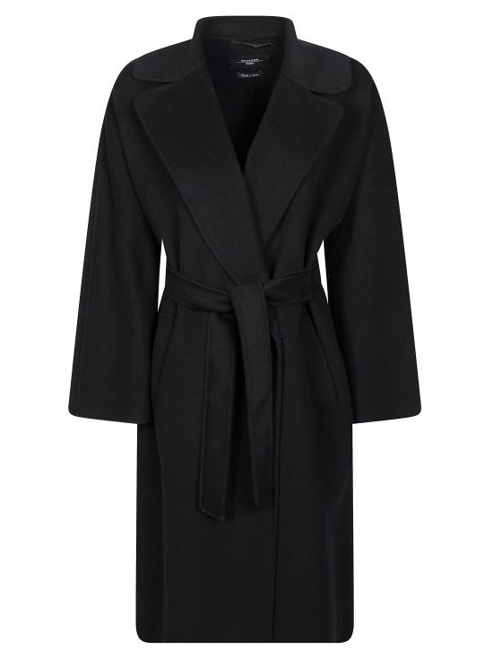 26SS 위켄드막스마라 트렌치 코트 2615011011600 005 NERO