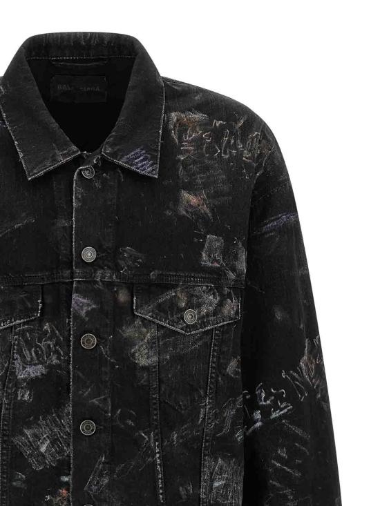 26SS 발렌시아가 오버사이즈 재킷 857181TTWA81037 Black - BALENCIAGA