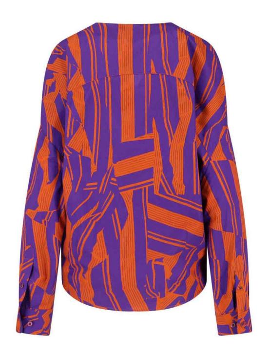 26SS 드리스 반 노튼 셔츠 130715E17 Orange - DRIES VAN NOTEN