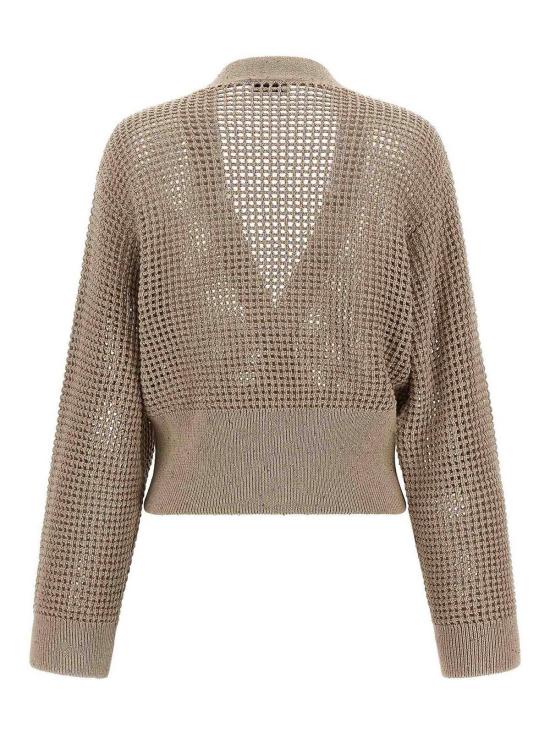 26SS 브루넬로 쿠치넬리 가디건 MDV762106C069 Beige - BRUNELLO CUCINELLI