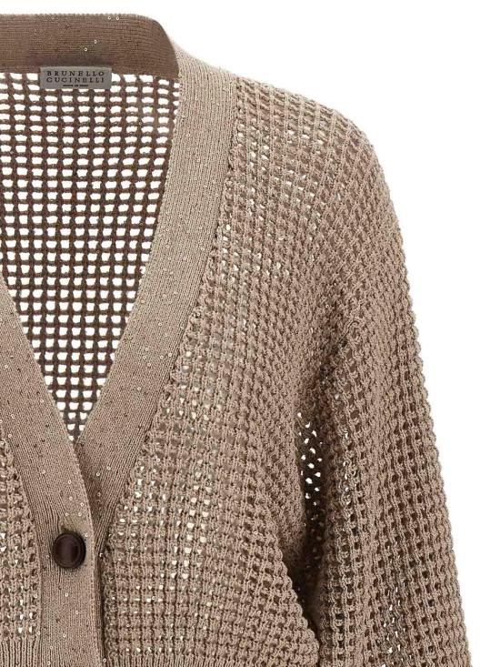 26SS 브루넬로 쿠치넬리 가디건 MDV762106C069 Beige - BRUNELLO CUCINELLI